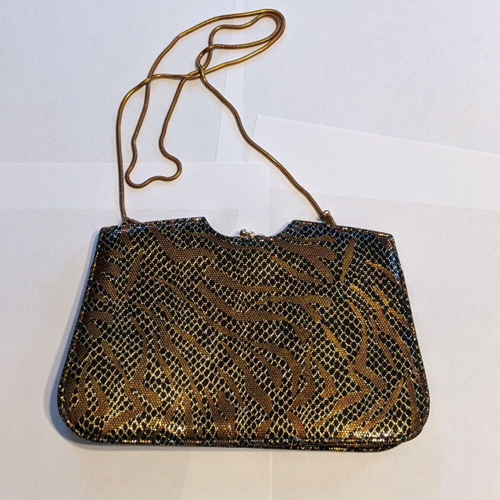 Costablanca Vintage Metallic Crossbody Purs